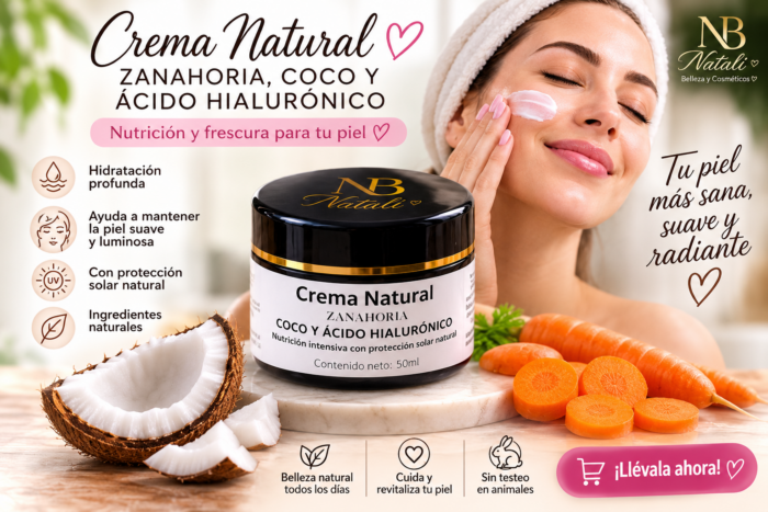 2026/08/1000387778.png Crema Natural de Zanahoria, Coco y Ácido Hialurónico