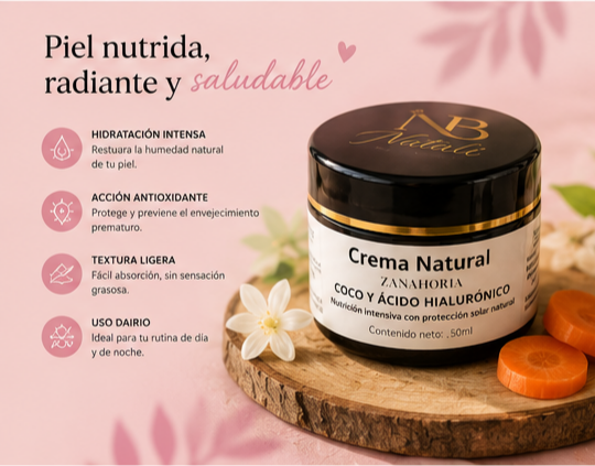 2026/08/1000387780.png Crema Natural de Zanahoria, Coco y Ácido Hialurónico